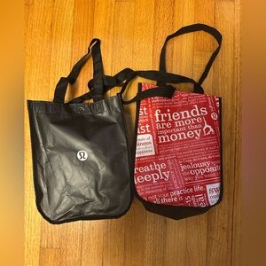 Lululemon Reusable Empty 2 Bags  (B Tres )